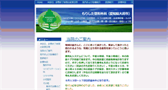 Desktop Screenshot of morishita-seikei.com